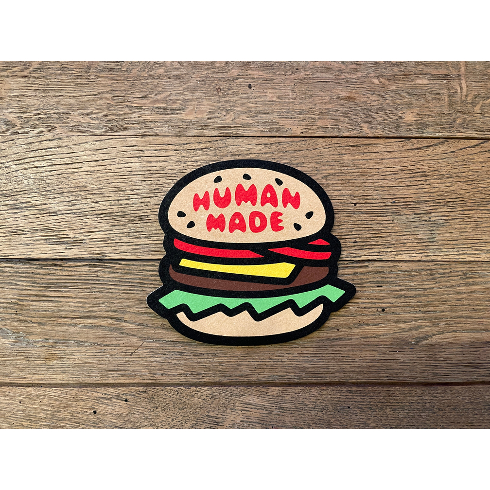 Human Made 2021 SS Felt Coaster - Duck/Hamburger | Shopee Singapore