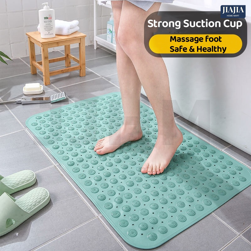 Customised Upgraded Non-Slip Bath / Shower Mat for Elderly / Kids Bathroom  Tub - China Non-Slip Massage Bathtub Mat, PVC Anti-Skid Bathroom Mat