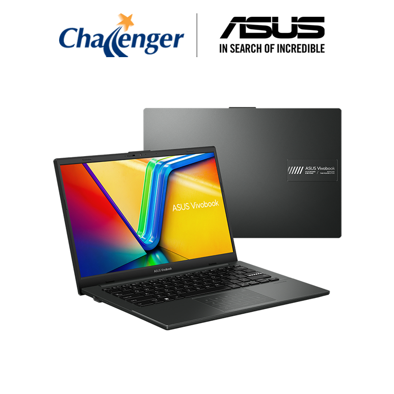 Asus VivoBook 14 Inch AMD 4GB/128GB Laptop Black