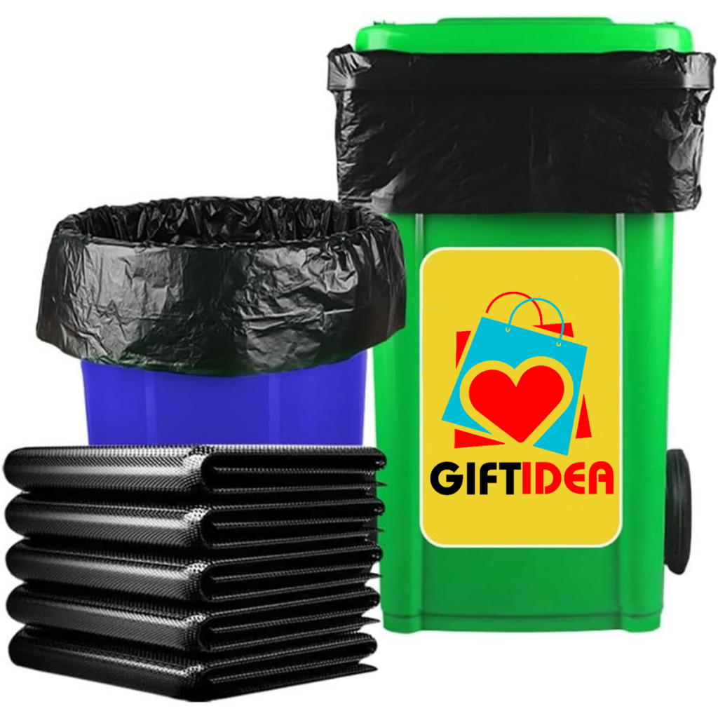 Thicker Trash Bags,50 Pack Extra Large Trash Bags Heavy Duty Garbage