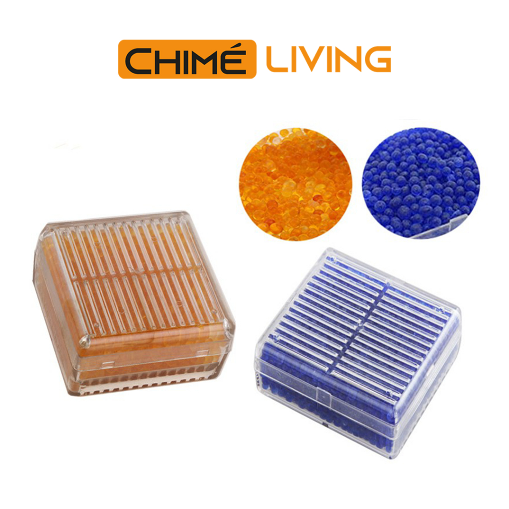 70G Silica Gel Desiccant with Case Orange or Blue for Camera Dry Box or