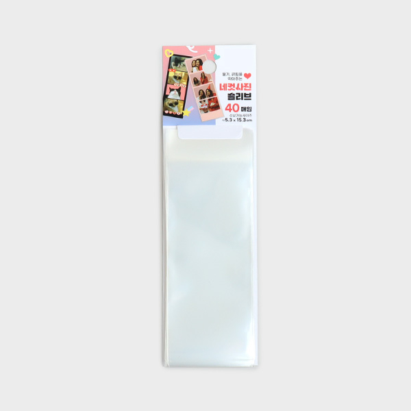 [Daiso Korea] 4 Cut Photo Sleeves (40 Sheets) Shopee Singapore