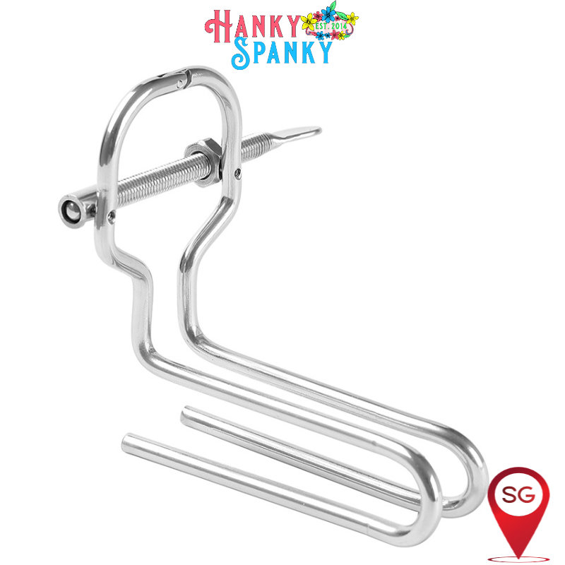 Newest Wide Opening Stainless Steel Vaginal Anal Lock
