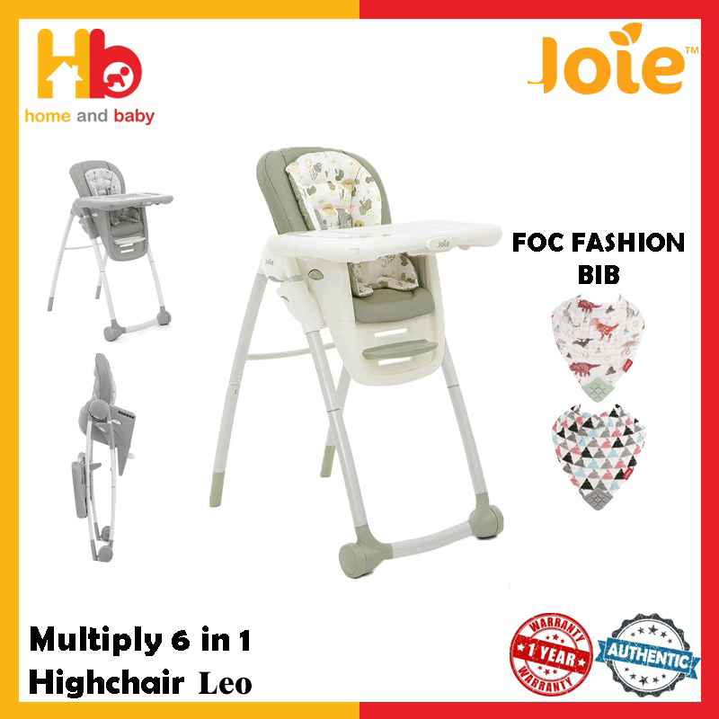 Joie Multiply 6-in-1 High Chair - Portrait