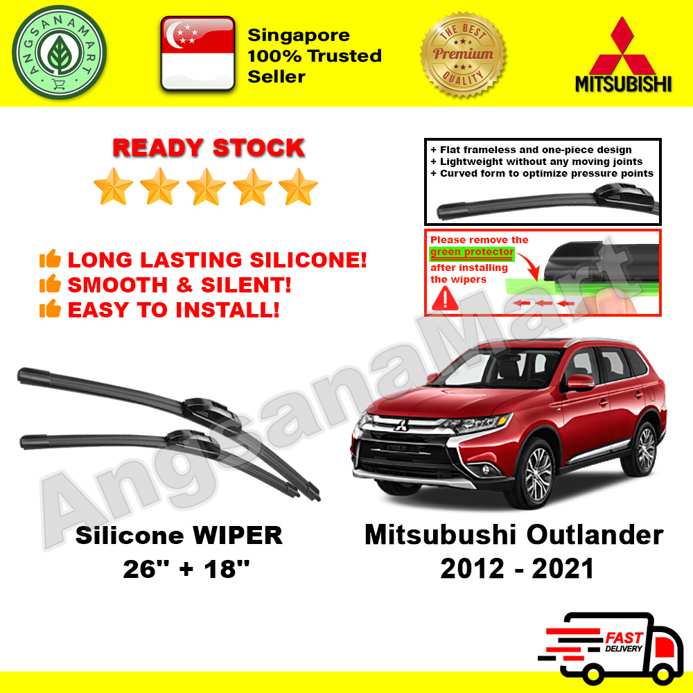 Genuine Silicon Wiper / Hybrid Wiper / Rear Wiper (For Mitsubishi