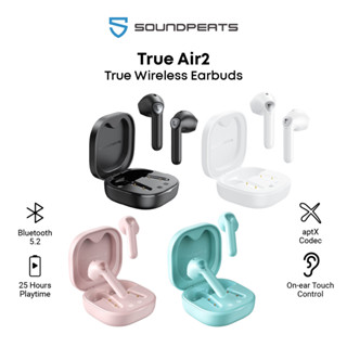 Auriculares Soundpeats Trueair 2 Bluetooth 5.2 Dual Mic