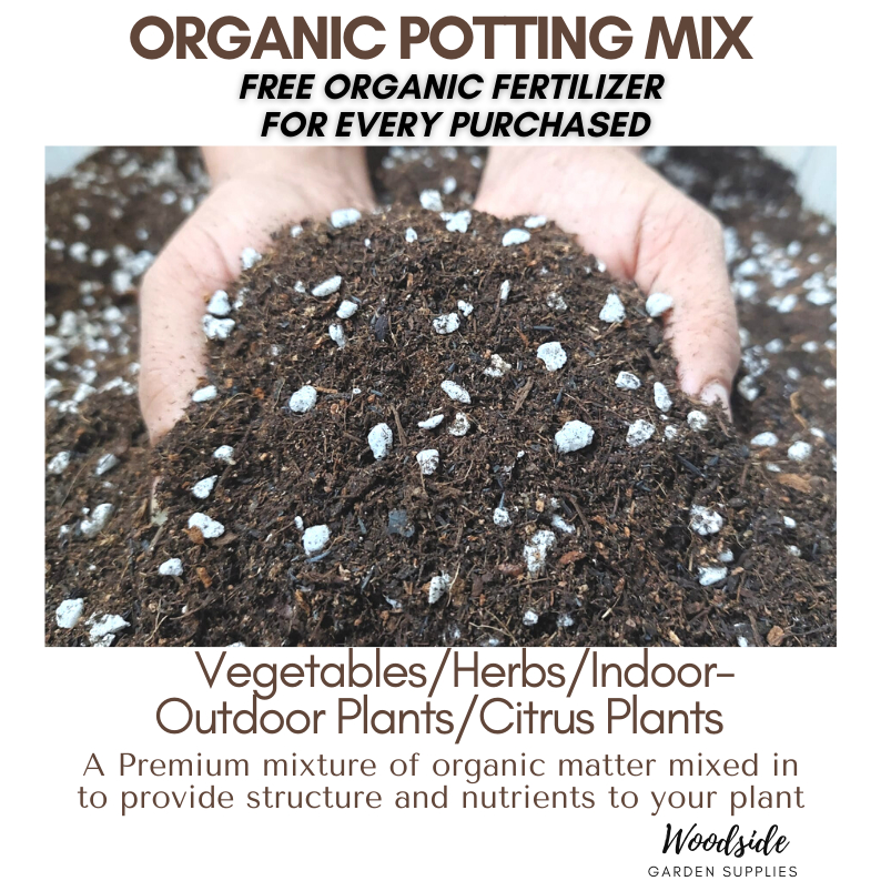 Organic Potting Soil/Mix Buy 5L Free 100g Fertilizer For Vegetable