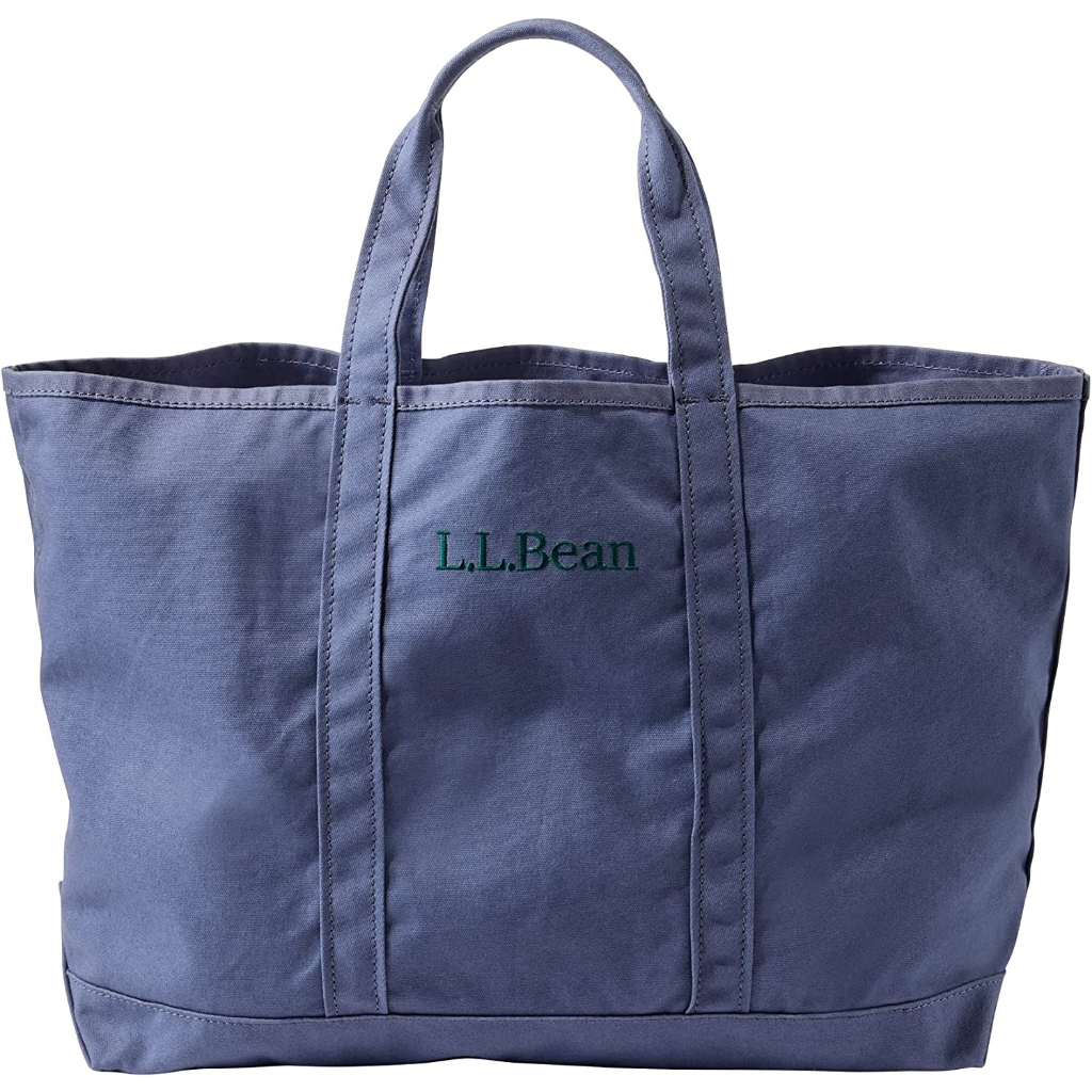 Direct from Japan] L.L.Bean Grocery Tote Bag 100% Cotton Large