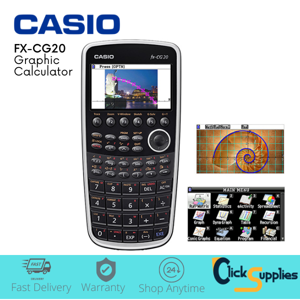 Casio fx clearance cg20