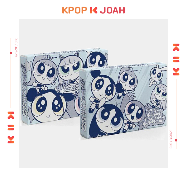 NEWJEANS [GET UP] 2nd EP Album (THE POWERPUFF GIRLS X NJ BOX ver