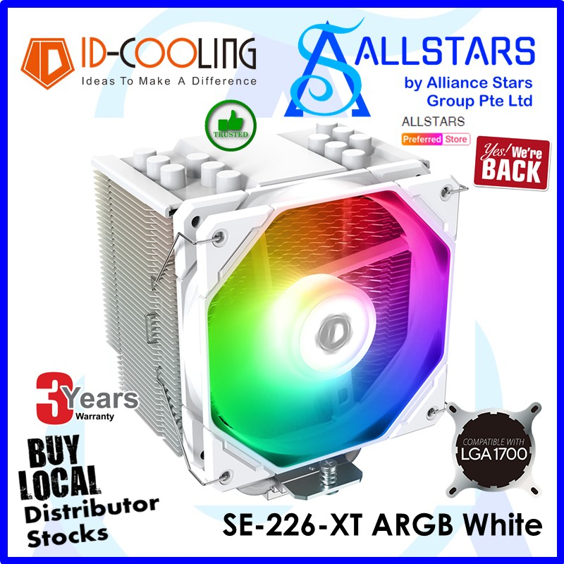 id cooling se 226 xt argb white