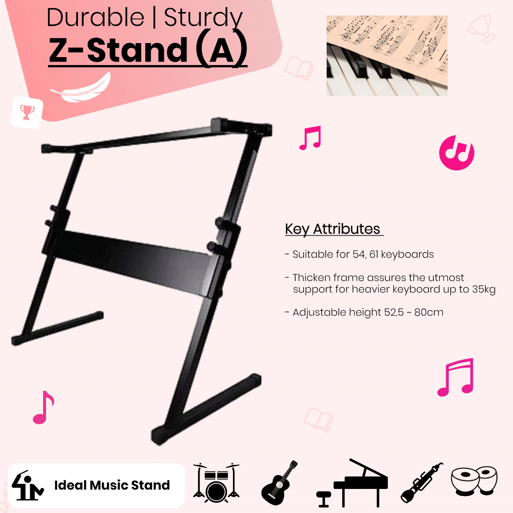 Keyboard Stand Height Adjustable Stand Electronic Keyboard Stand Z
