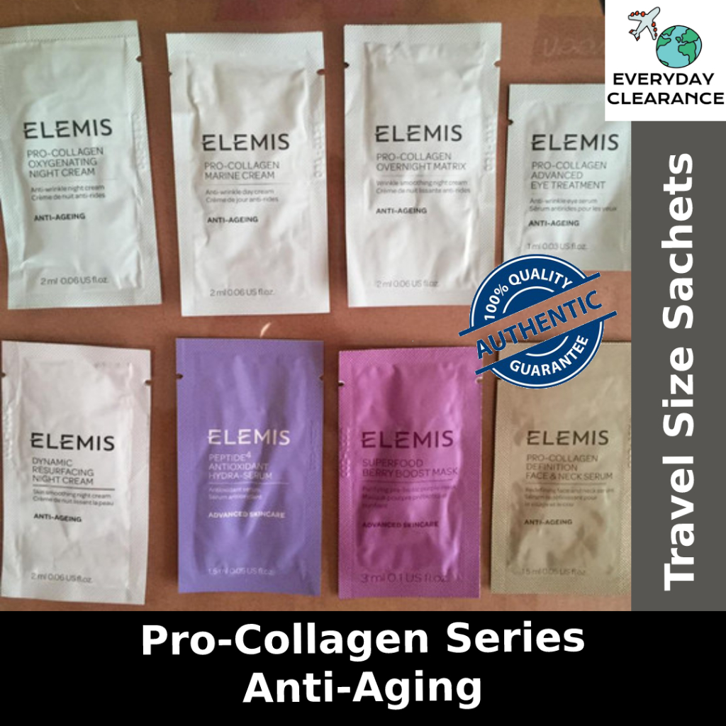 ELEMIS ProCollagen Cleansing Balm / ProCollagen Marine Cream Travel