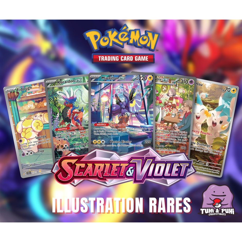 [Pokemon TCG] SV01 Scarlet & Violet Base Set illustration Rares and ...