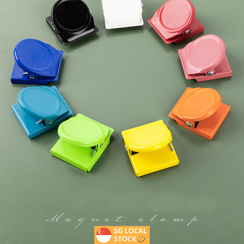 Magnet Clamp Magnetic Clip for Fridge File Index Photo Memo | Shopee ...