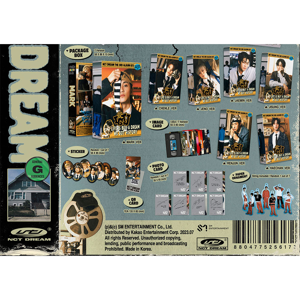 NCT DREAM - The 3rd Album [ISTJ] (7DREAM QR Ver.(Smart Album