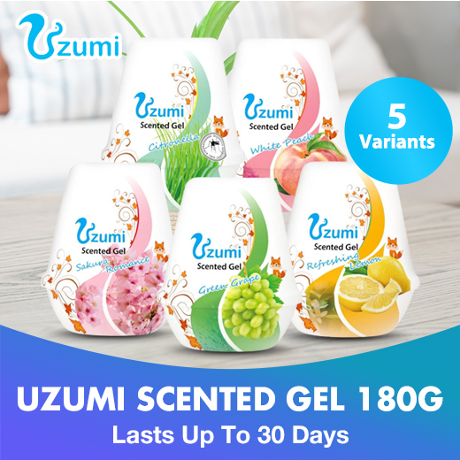 Uzumi Scented Gel Air Freshener 180g Toilet Air Freshener Air
