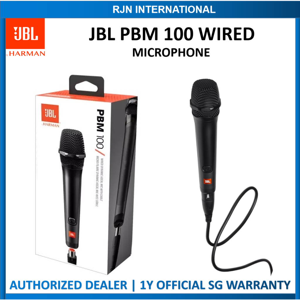 JBL PBM100 Wired Microphone perfect vocal performance mic for your