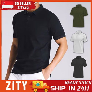 black polo t shirt plain