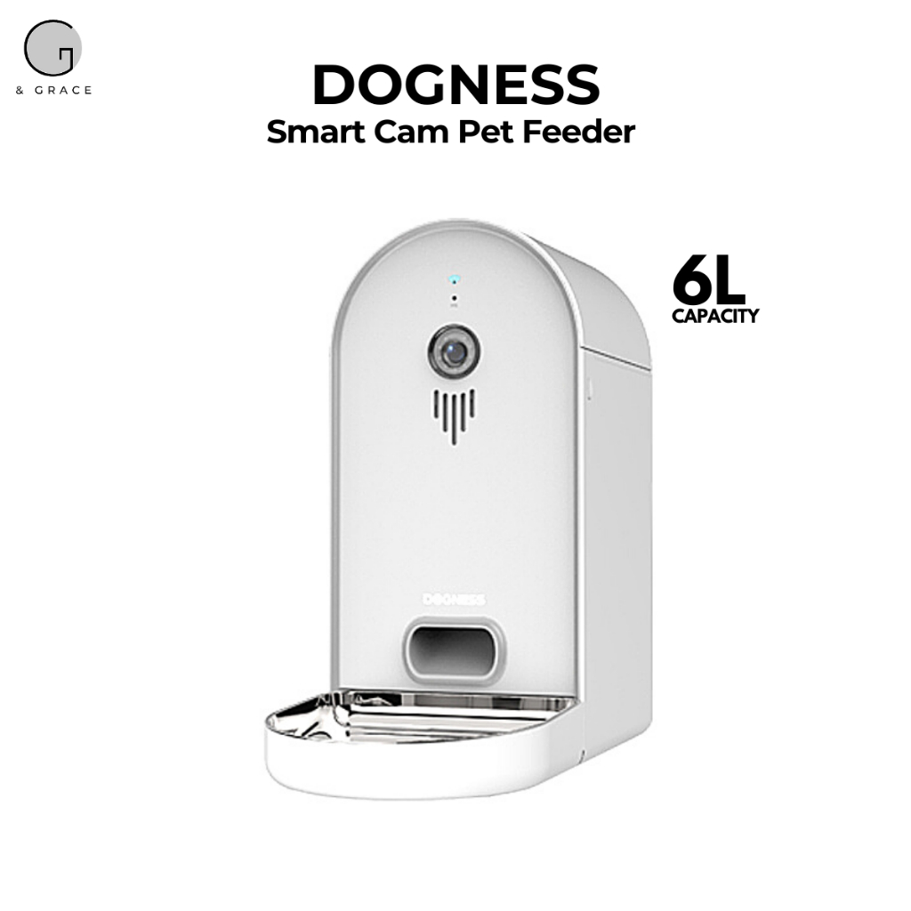 DOGNESS Smart Cam Pet Feeder 6L Shopee Singapore
