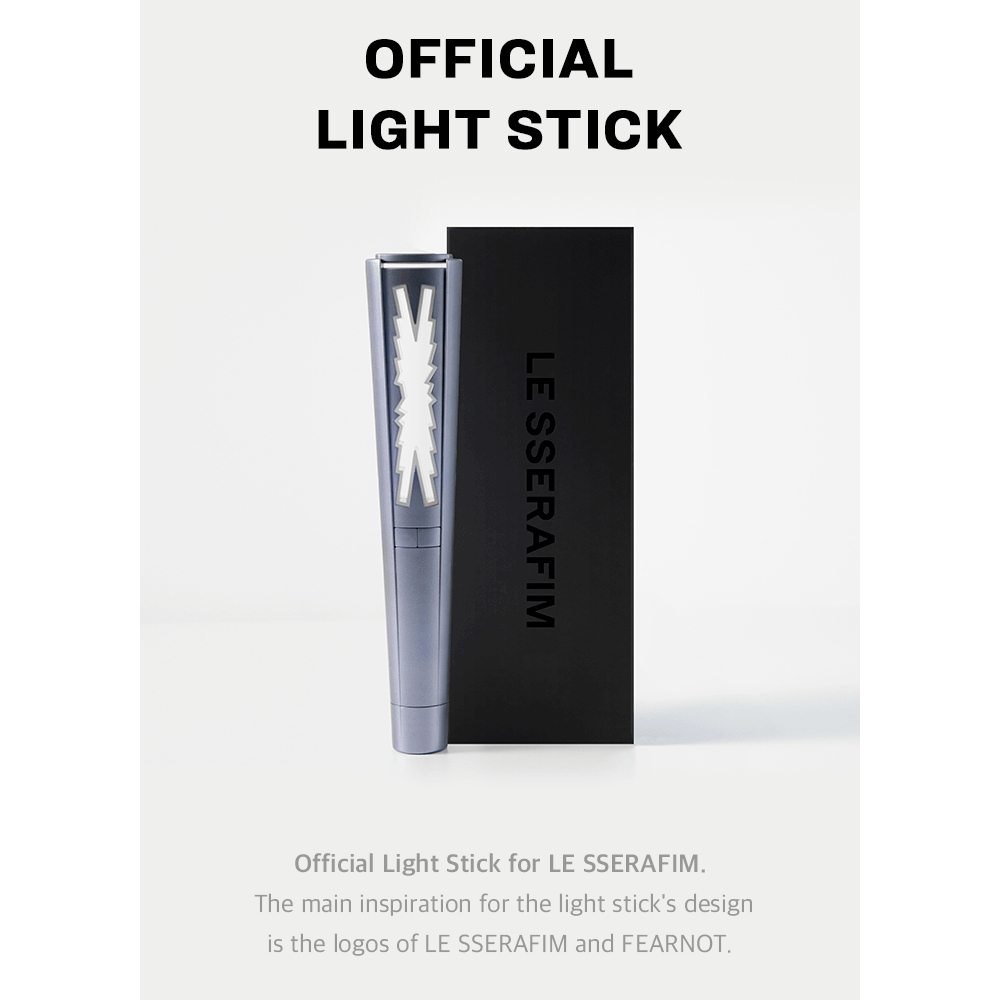 Ready Stock) LE SSERAFIM Official Light Stick | Shopee Singapore