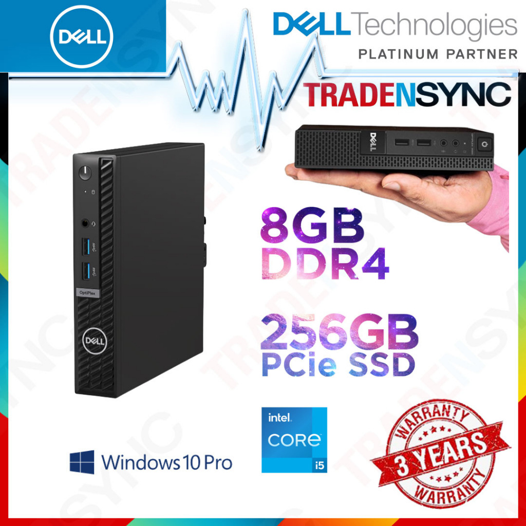 [🇸🇬𝐑𝐞𝐚𝐝𝐲𝐒𝐭𝐨𝐜𝐤🇸🇬] Dell Optiplex Micro PC 13th Gen i5-13600T | 8GB DDR4 ...