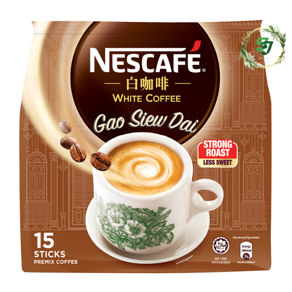 Nescafe Instant White Coffee Gao Siew Dai 15 x 31g [Expiry 08/2023