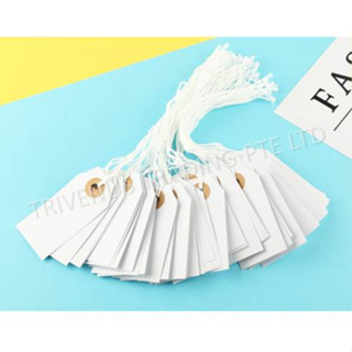 50PCS Christmas Kraft Paper Gift Tags Price Wedding Scallop Label Blank  Luggage