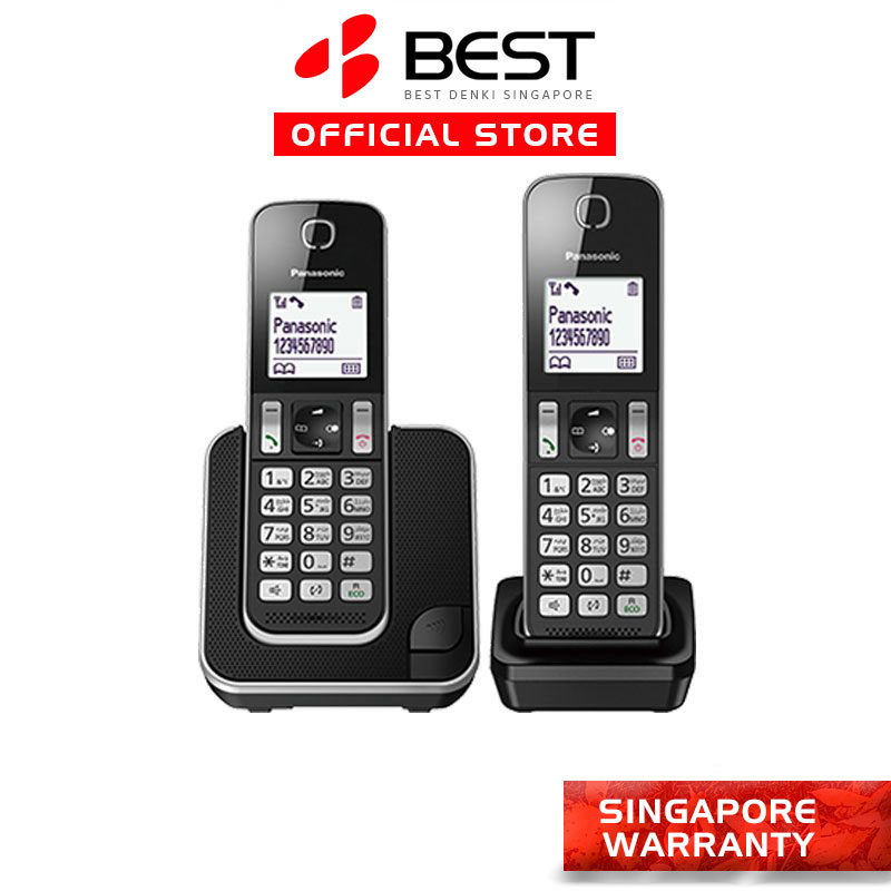 Panasonic Dect Phones Kx-tgd312cxb | Shopee Singapore