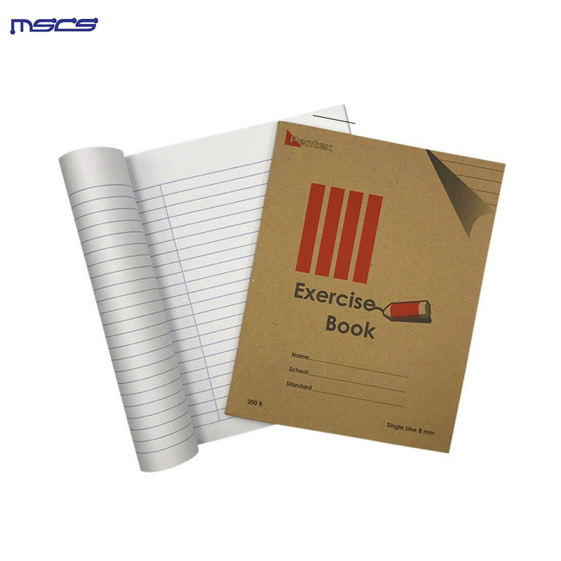 Soft cover exericise book200B/120B-Single Line 8mm | Shopee Singapore