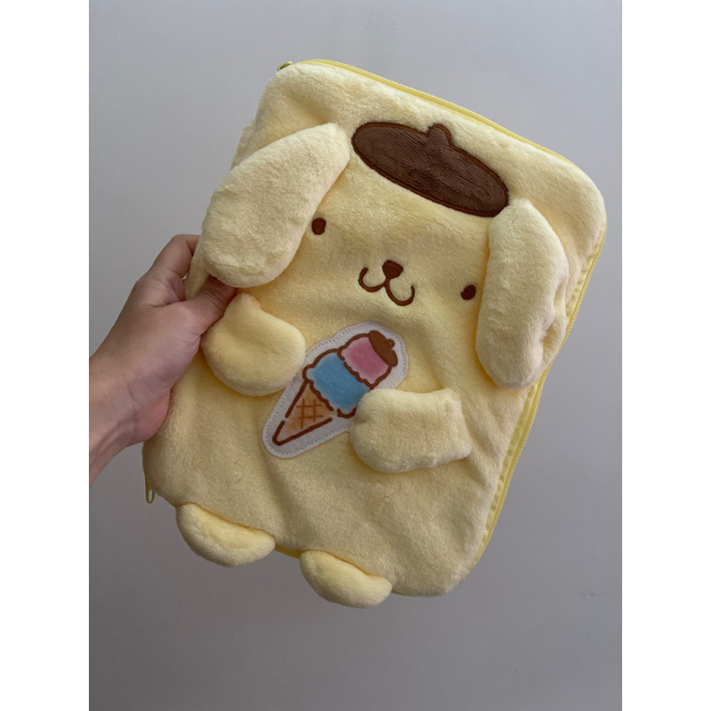 Sanrio japan imported pompompurin ice cream iPad case organiser pouch ...