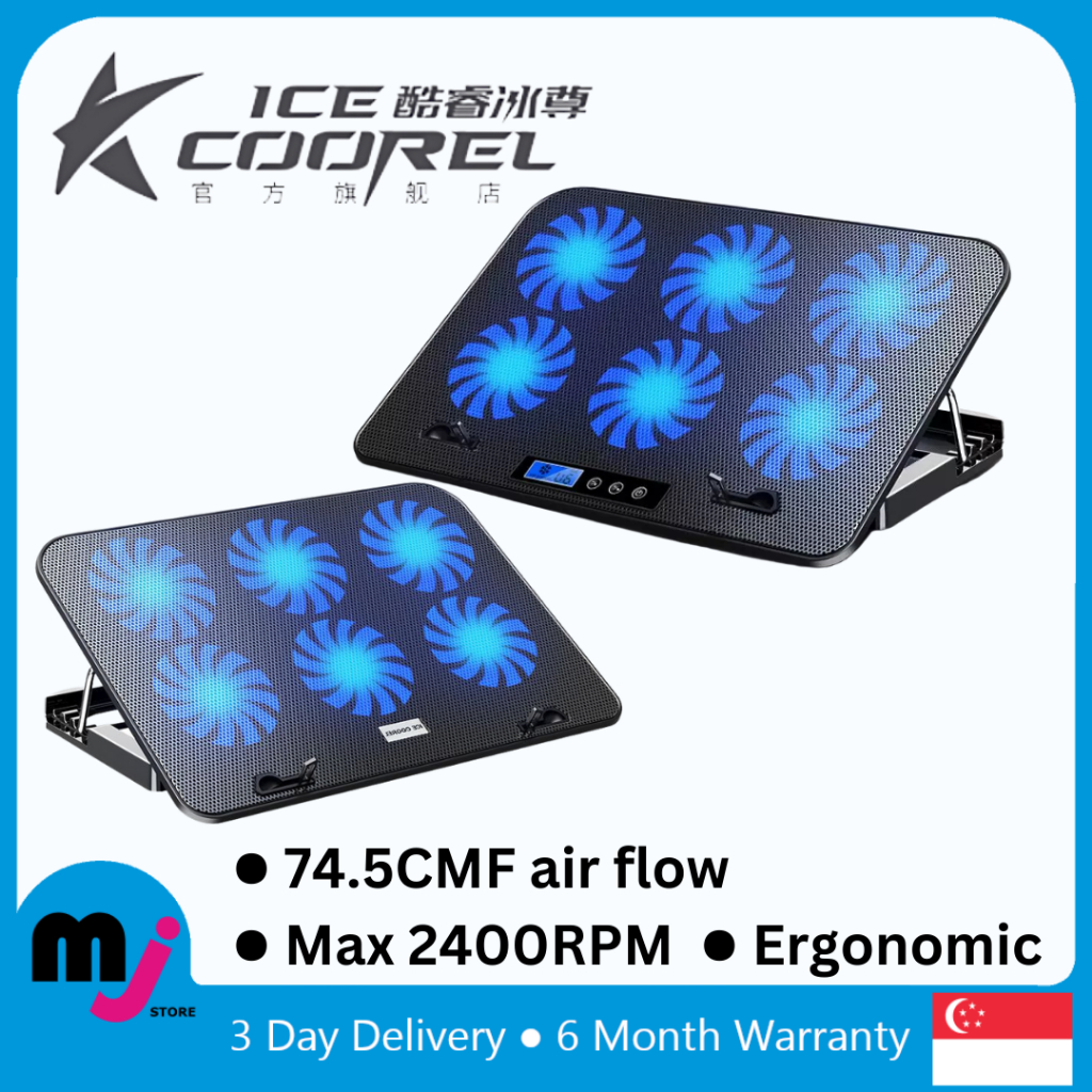 Ice Coorel A9 Laptop Cooler & Laptop Stand | Shopee Singapore