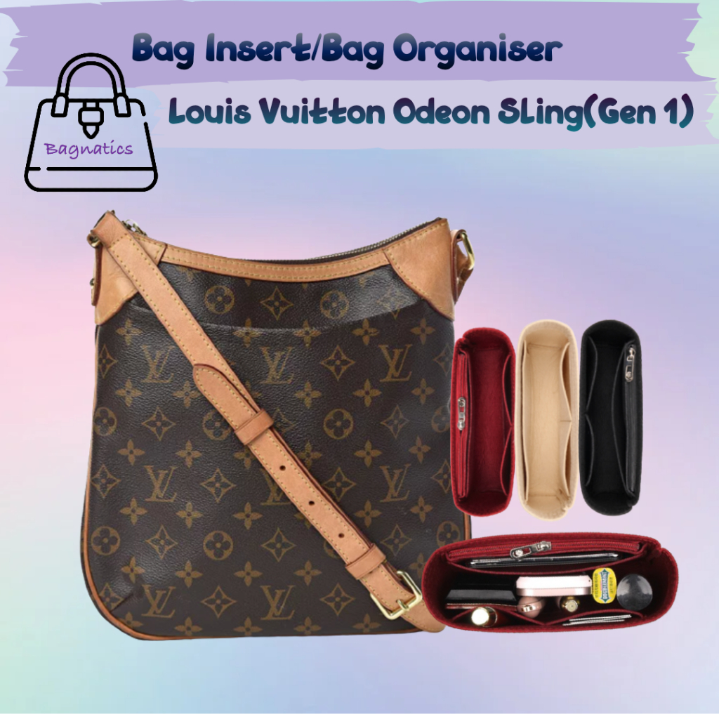 Bag Insert/Bag Shaper/Bag Base/Base Pillow for Lv Odeon Sling (Gen1)