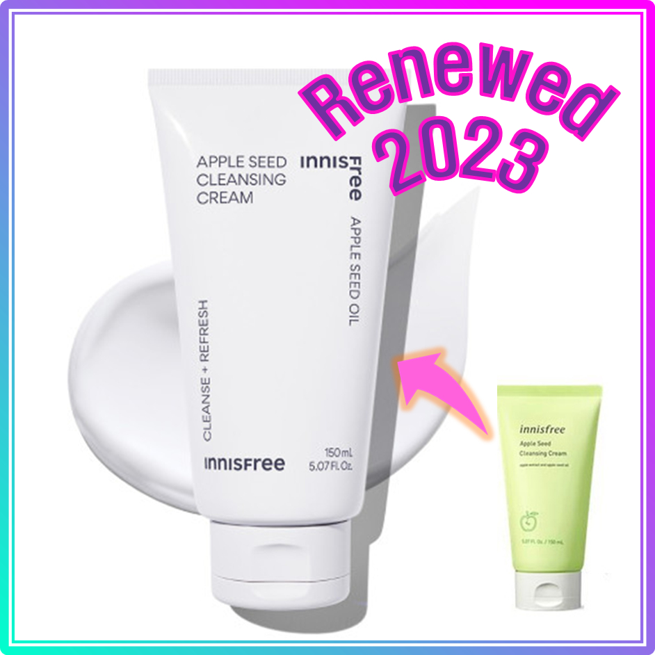 Innisfree Apple Seed Cleansing Cream 150mL (2023 AD) Shopee Singapore