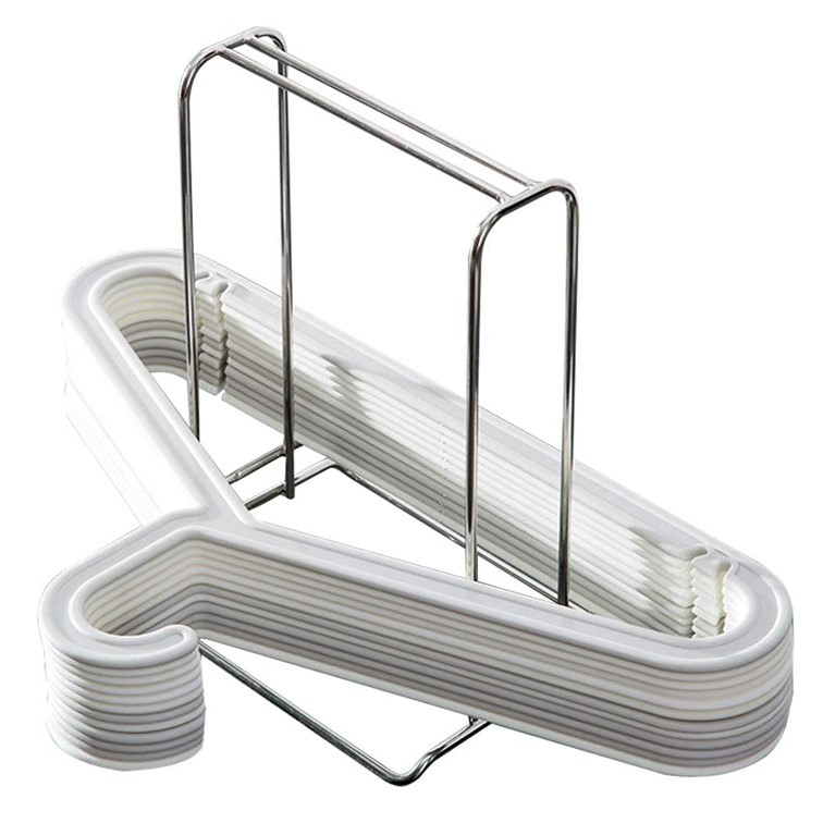 Hanger Organizer Stacker,Clothes Hanger Storage Stand Metal Stand