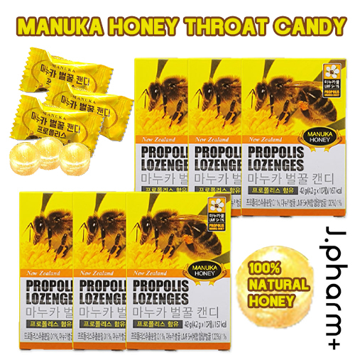Manuka Propolis Honey Candy (6Box) UMF/Natural Sweetener/Immune System ...