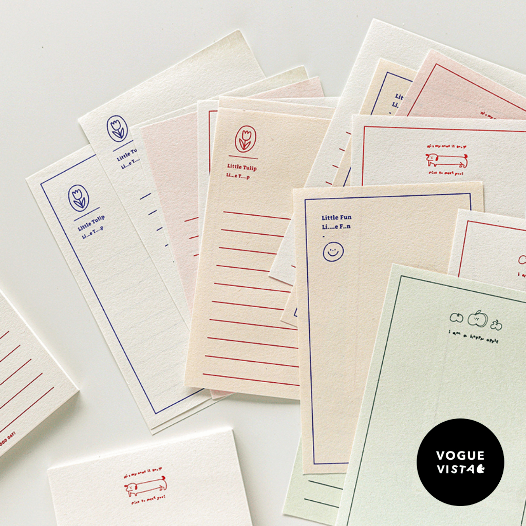 [SG Ready Stocks] Simple Minimalist Memo Pads (Non-Adhesive) | Shopee ...