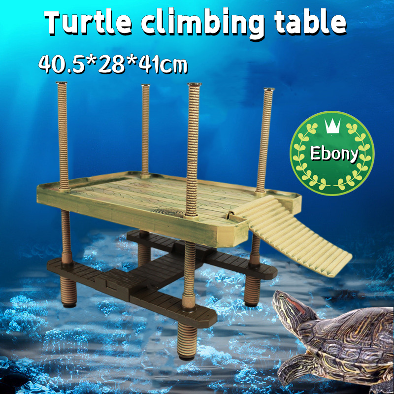 Reptile Turtle Climbing Basking Platform Reptile Ramp Floating Island