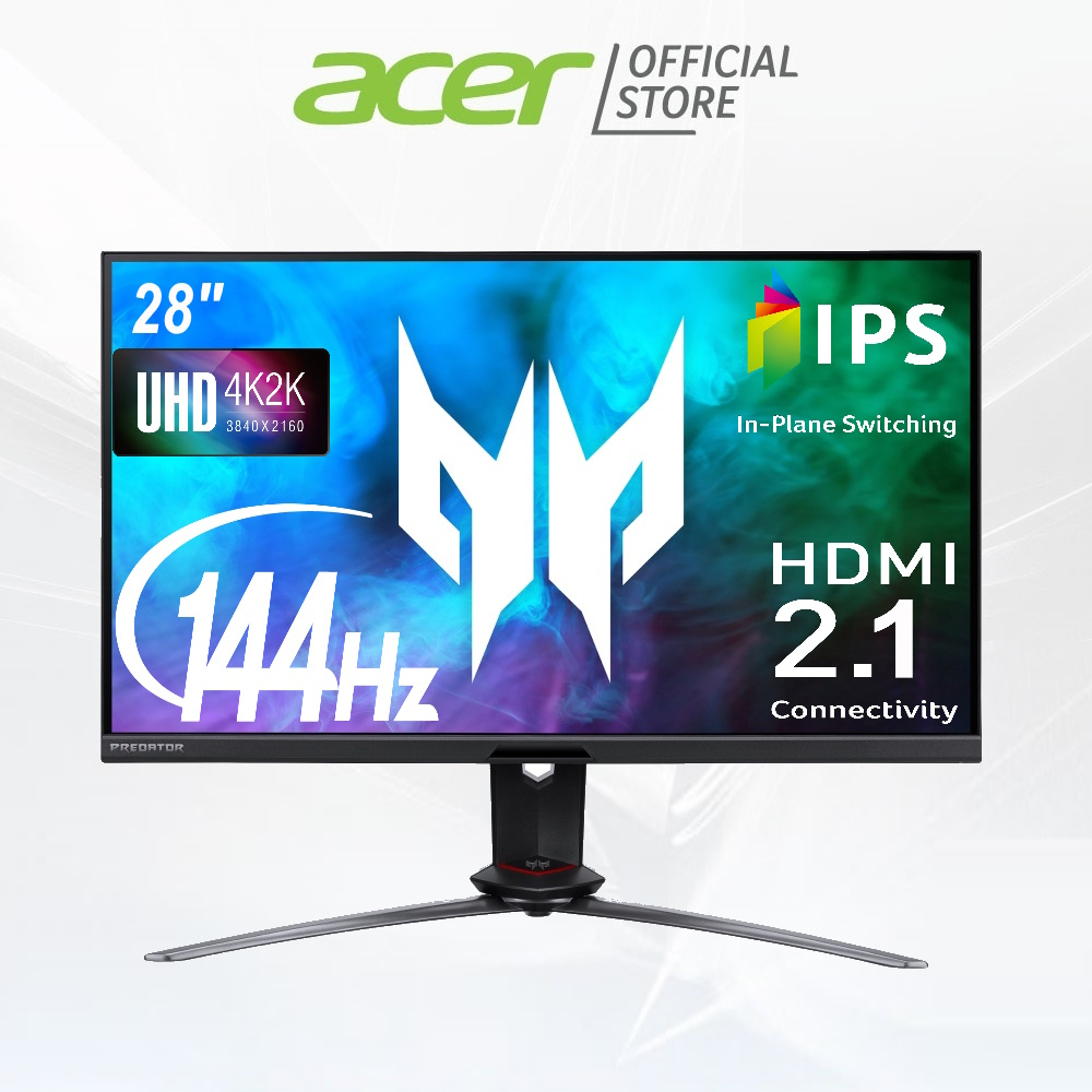 Acer Predator XB283K KV 28" 4K UHD 3840x2160 144Hz Refresh Rate Gaming