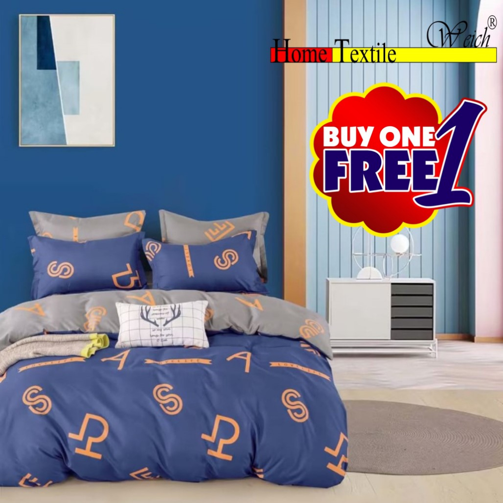 [Buy1Free1] 800TC BEDSHEET SET (Design 2130) Fitted Sheet + Pillow