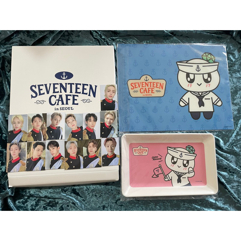 Seventeen Cafe in Seoul Tray / Table Mat / Photocard PC