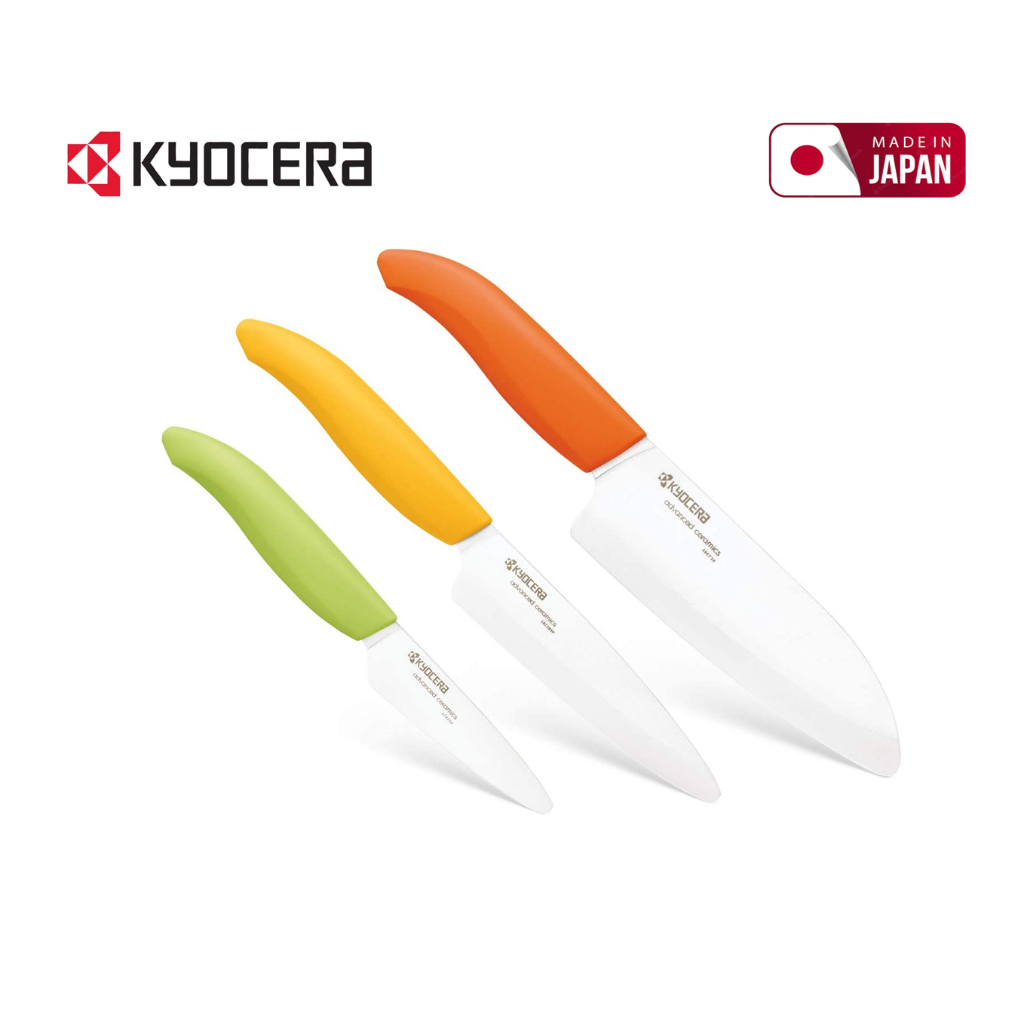 Kyocera Advanced Ceramics Knives Set (Made in Japan) 3pc / 4pc set