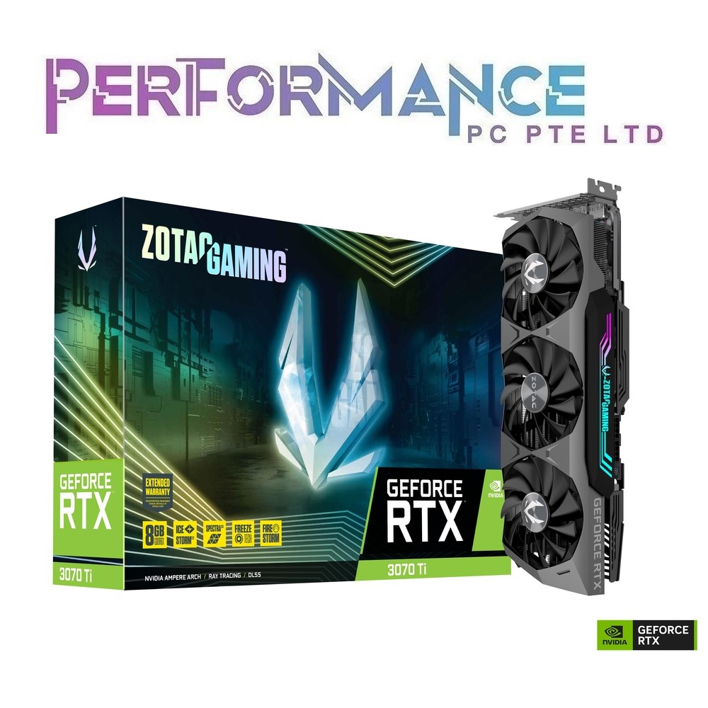 ZOTAC GAMING GeForce RTX 3070 Ti RTX 3070Ti 3070ti 8GB GDDR6X (3+2 ...