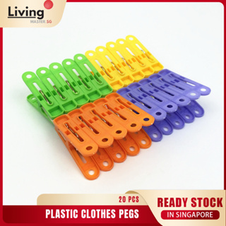 100Pcs/lot Wood Cloth Pegs Pins Quality Mini Clothes Pin Crafts DIY Wooden  Laundry Clothes Clips Storage Tool