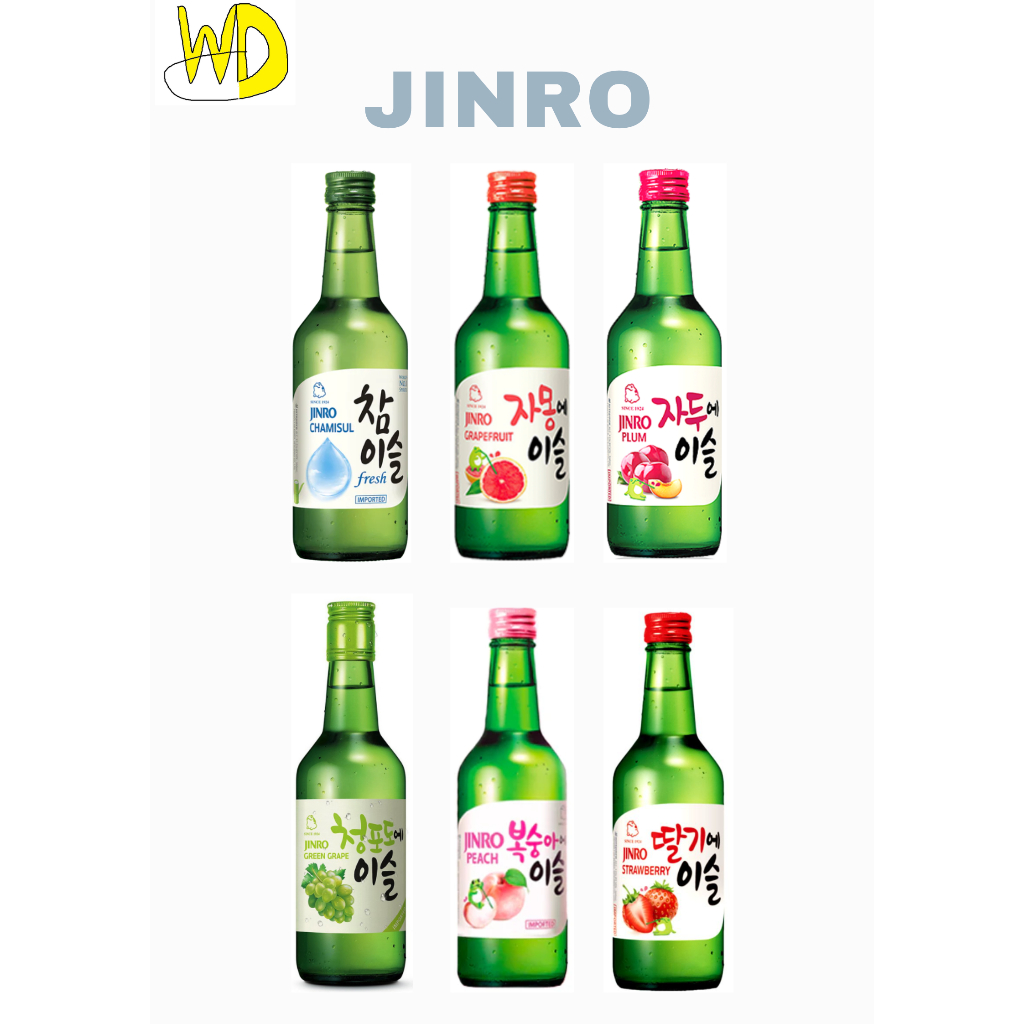 Jinro Soju Flavour Mix & Match 360ML Shopee Singapore