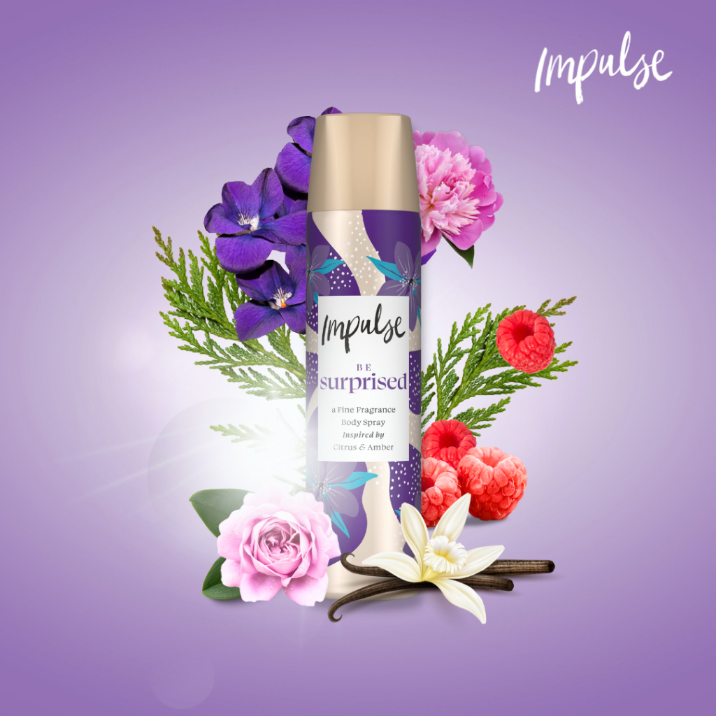 Impulse Body Spray Deodorant 75ml UK Female Body Spray