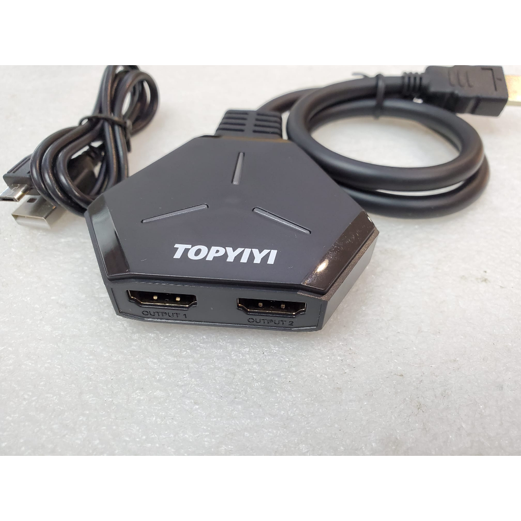 HDMI Splitter Adapter(1 HDMI Male Input to 2 HDMI Female Output )HS001