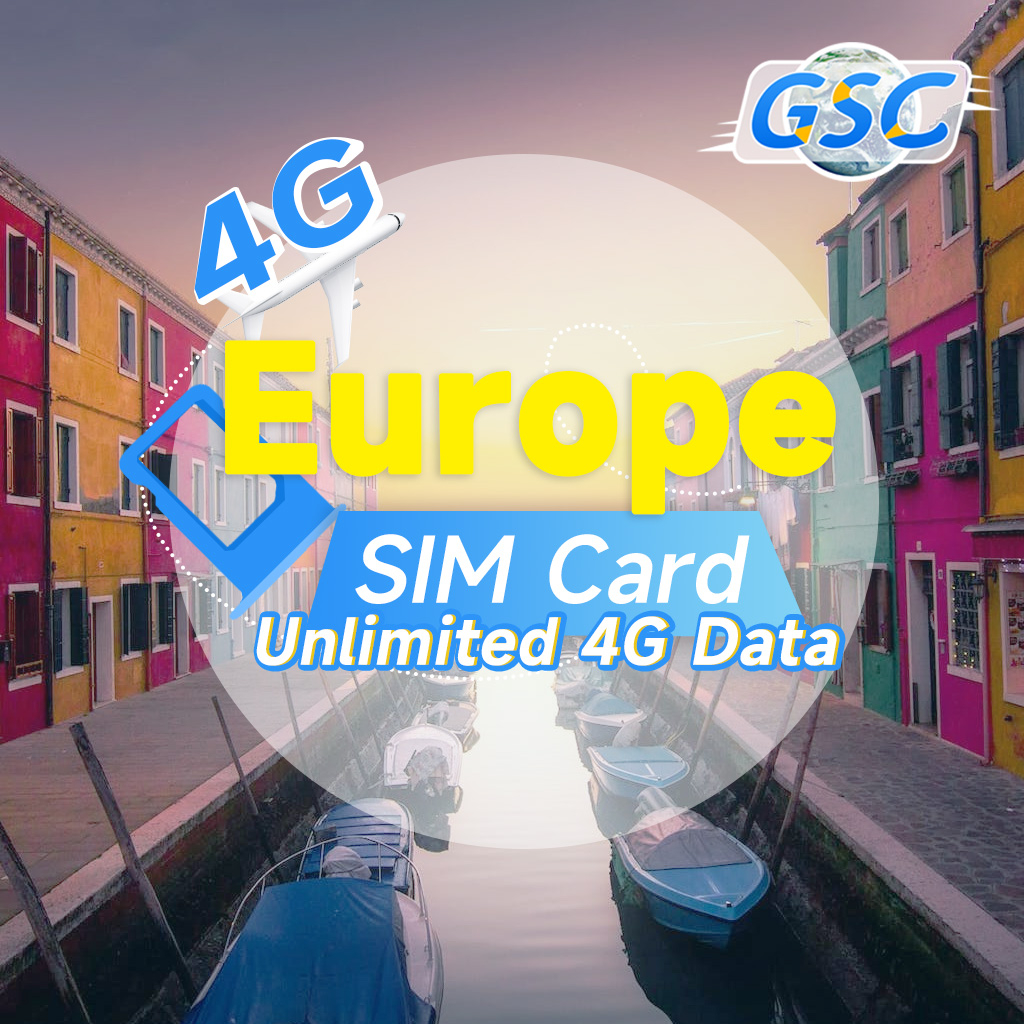 UK prepaid Europe SIM Card with 30 Days 10GB Data+Unlimited Calls+Unlimited SMS,12GB Roaming to