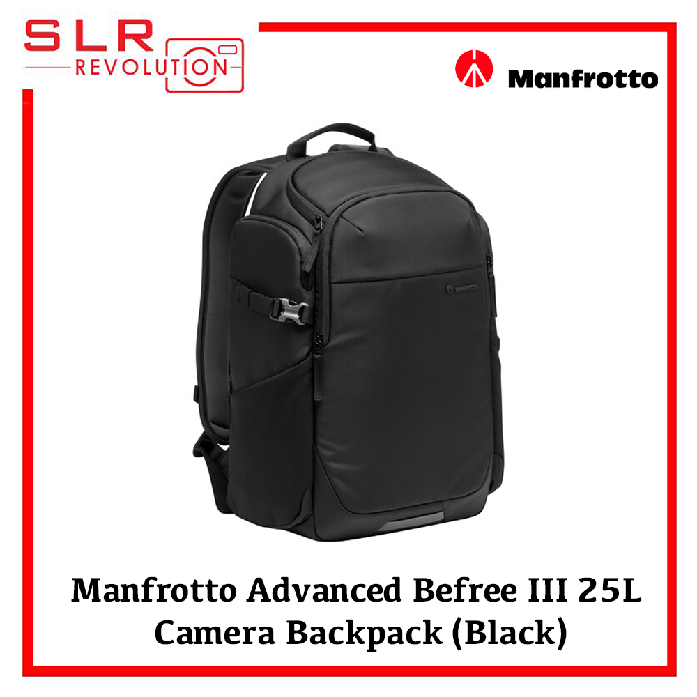 Manfrotto Advanced Befree III 25L Camera Backpack Black Shopee Singapore