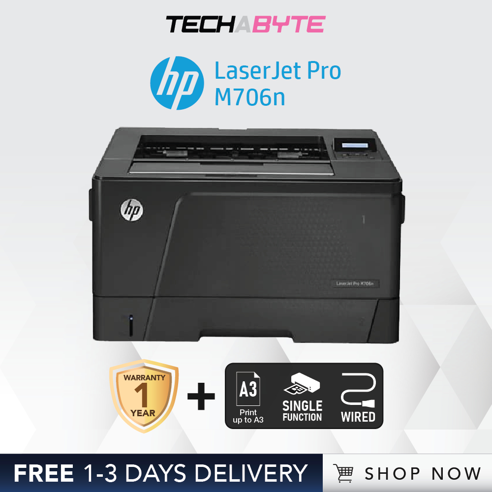 HP LaserJet Pro M706n Printer | Shopee Singapore
